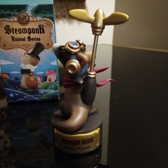 POP MART x Steampunk Animal Series Flying Ferret Aron Blind Box - Picture 7 of 10